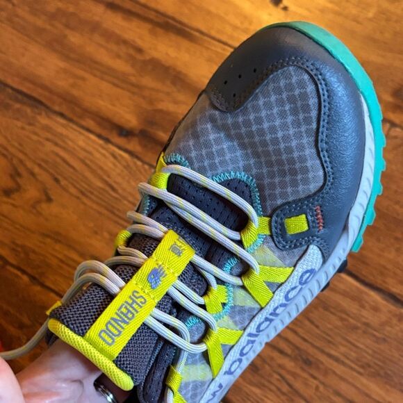 New Balance Shando Gray and Neon Sneakers - Picture 13 of 13